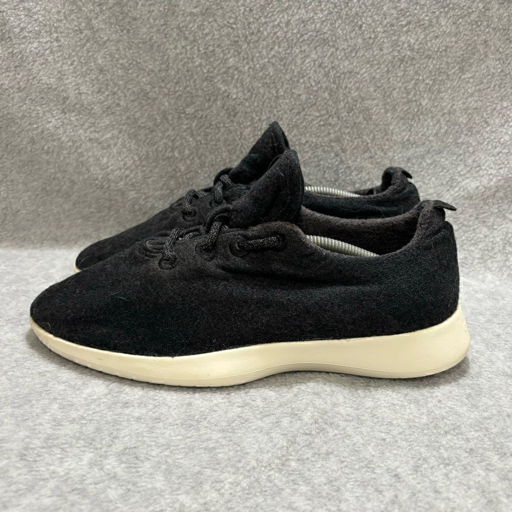 Allbirds Women's Wool Runners Running Shoes Size 9 Grey & White Low Top Sneakers